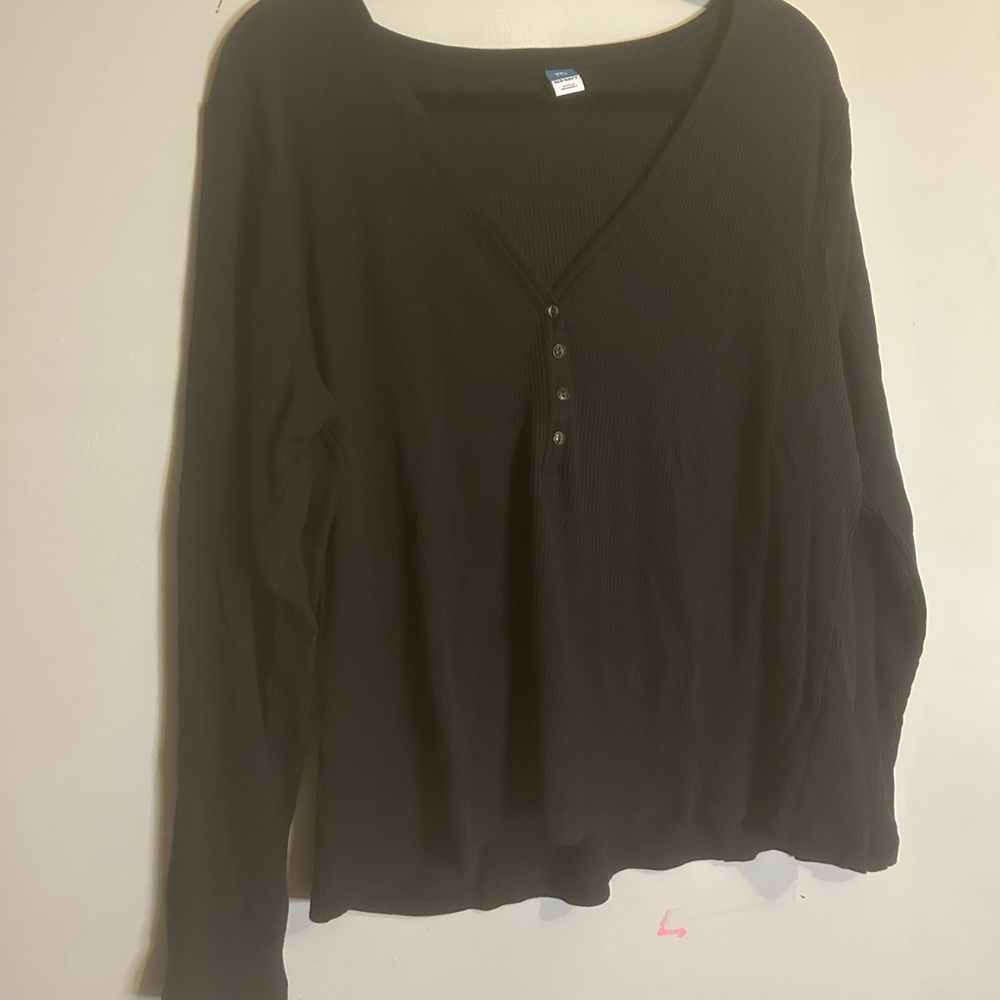 🛍️2/$20🛍️ Black Old Navy Long Sleeve Shirt